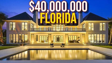 Florida $40,000,000 Mega Mansion