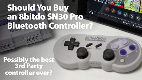 Should You Buy the 8bitdo SN30 Pro Super NES or Super Famicom-inspired Bluetooth Controller?