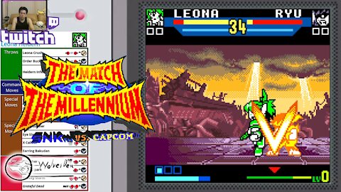 (NeoGeo Pocket Color) SNK vs. Capcom Match of the Millennium - 08 - Leona Heidern - Lv Gamer