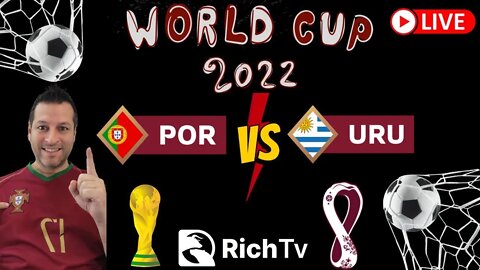 Portugal vs Uruguay - World Cup Qatar 2022 - Live Play by Play