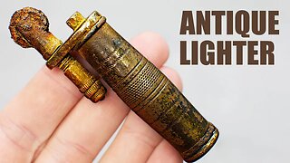 Rare Trench Lighter Restoration from World War I