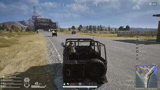 PUBG: Friend Tries Ramming Me Off Road So I PIT Manuever Him