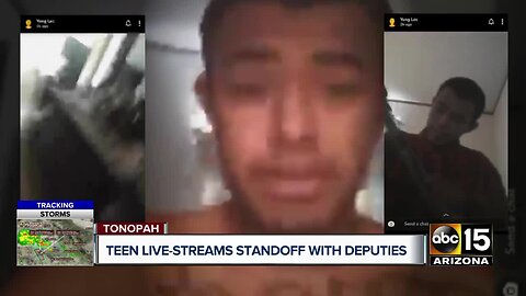 Teenager live streams standoff with MCSO deputies