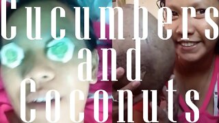 cucumbers and coconut