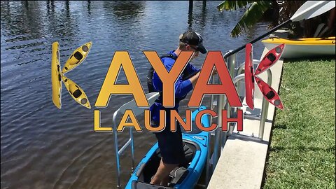 Kayak Launch & Hoist System for Docks & Seawalls!