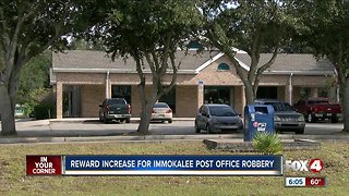 Reward increase immokalee post office