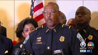 When will police chief Clarence Williams retire?