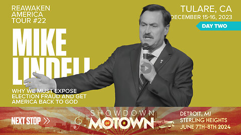 ReAwaken America Tour | Mike Lindell | Why We Must Expose Election Fraud and Get America Back to God