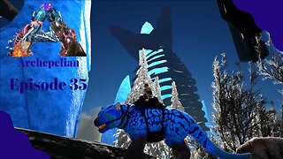 New Snow Biome! & Max Level Dire Bear Tame! - Archepelian Map - ARK Survival Evolved - Ep 35