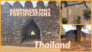 Kamphaeng Phet Fortifications - Thung Seithi Fort and More - Thailand 2023
