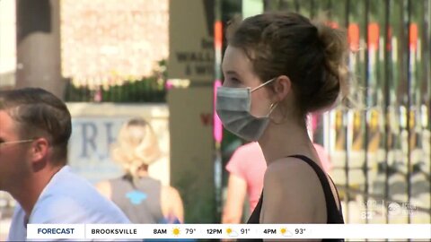 Where are masks mandatory to wear in the Tampa Bay area?