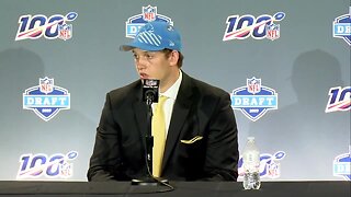 T.J. Hockenson says he's "heard nothing but good things" about the Lions organization