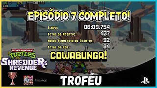 TROFÉU PASPALHOS | TEENAGE MUTANT NINJA TURTLES SHREDDER'S REVENGE