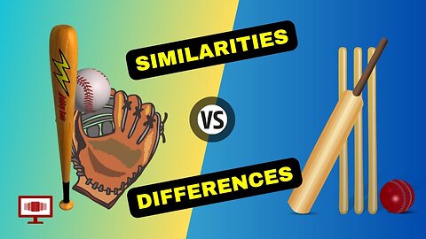 BASEBALL vs CRICKET comparison _ Similarities and Differences