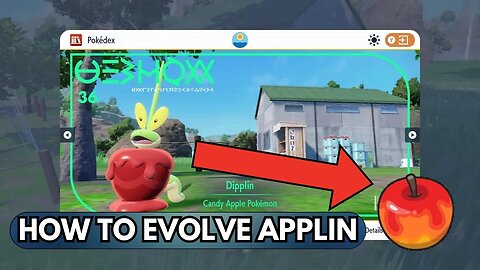 How to EVOLVE Applin into Dippln in the Teal Mask - Pokémon Scarlet and Violet DLC