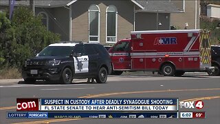 Suspect in Custody after synagogue shooting