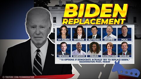 JUST NOW: Dems Possible BIDEN Replacement🔥First Picks