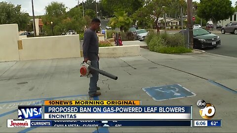 Encinitas proposes ban on gas-powered leaf blowers