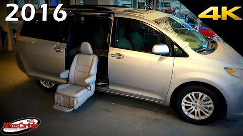 2016 Toyota Sienna XLE Auto Access Seat AAS Mobility - Ultimate In-Depth Look in 4K