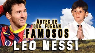 LEO MESSI - Antes De Que Fueran Famosos