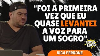 RICA PERRONE ADMITE GUARDAR MÁGOA DO EX-SOGRO