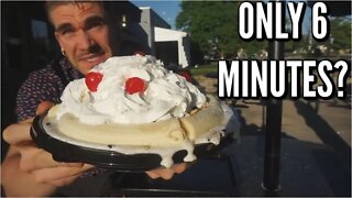 CRAZY ICE CREAM SUNDAE CHALLENGE IN COLUMBUS OHIO | Warning: Brain Freeze | Man Vs Food