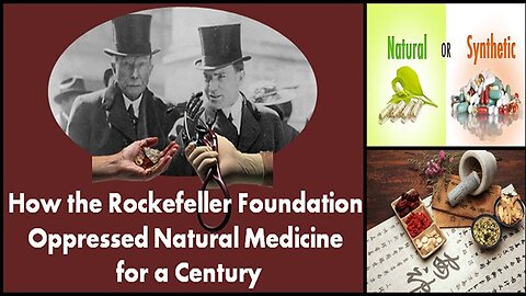 🎯🩺 The History of Big Pharma and Allopathic "Medicine" A Rockefeller Nightmare That Carries on To This Day
