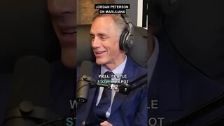 Jordan Peterson WEED = LESS CRIME