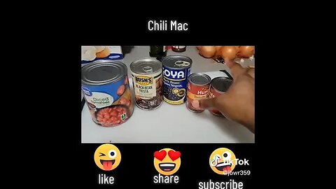 I made chili mac! #shorts #chilimac