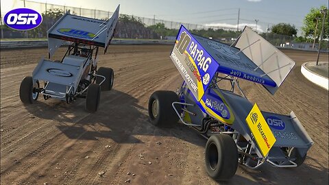 Driver's POV: Experience the Thrill of Volusia Speedway in an iRacing 305 Sprint Car!