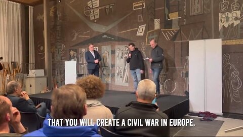 Dutch farmer to politicians: You will create a civil war in Europe