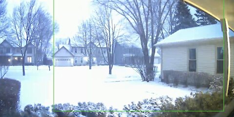 Thundersnow! Lightning and thunder in a snow storm!