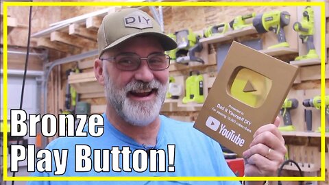 10,000 Subscribers! | Making your own Bronze Creator Award Plaque | 2022/21
