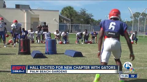 Gurvan Hall excited for new chapter with Gators