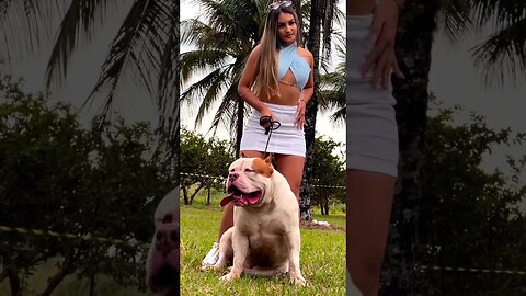 Monster protecting mama #pitbull #doglover #viral #shorts #sexy