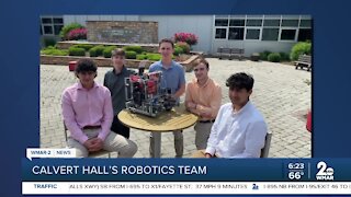 Good Morning Maryland from the Calvert Hall Robotics Team