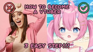 3 Easy Steps to Become a Vtuber w/ Chibidoki!