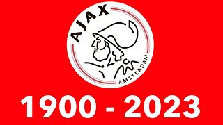 Evolução do logo do Ajax (1900-2023)