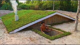 Unbelievable DIY Project - Building an Underground House And Underground Swimming Pool in 20 Days-