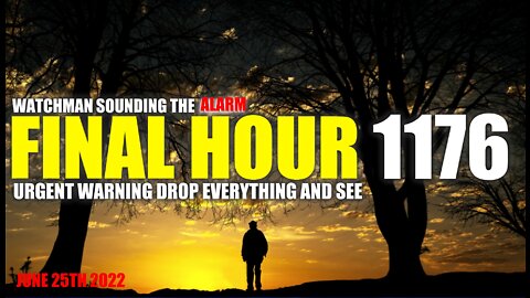 FINAL HOUR 1176 - URGENT WARNING DROP EVERYTHING AND SEE - WATCHMAN SOUNDING THE ALARM