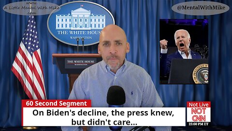 Not CNN - The Press Knew About Biden's Decline but Didn't Care