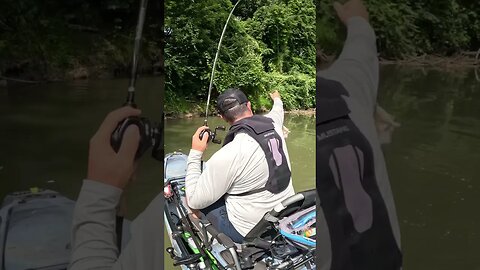 INSANE Topwater Creek Fishing Blowup!