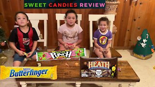 SWEET CANDIES! Kid Candy Review! | Butter finger & More!