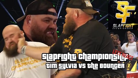 *FORMER 5 TIME UFC CHAMP* Tim Sylvia vs Bouncer | SlapFIGHT Championship #slapbattles #slap