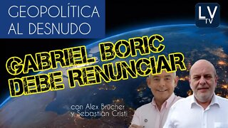 Gabriel Boric no se la puede, debe renunciar