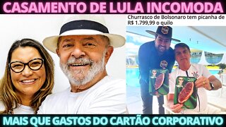 OSTENTAÇÃO? - Casamento de LULA deixa pergunta: Por que LULA incomoda tanto?