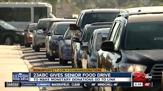 Mayor Goh visits 23ABC in support of our Senior Food Drive today