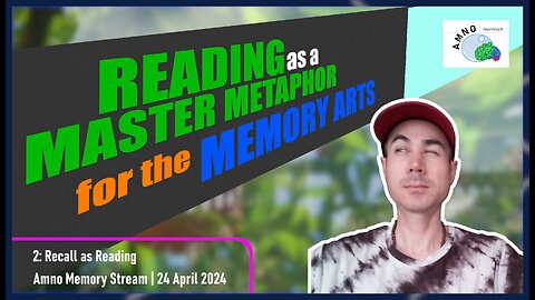 "Recall as Reading" | Amno Memory Stream | 24 Apr 2024 (clip)