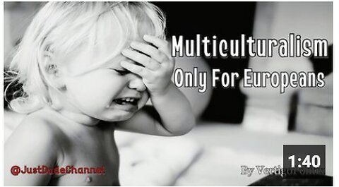 Multiculturalism - Only For Europeans | VertigoPolitix