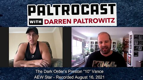 The Dark Order's Preston Vance (AEW star) interview with Darren Paltrowitz